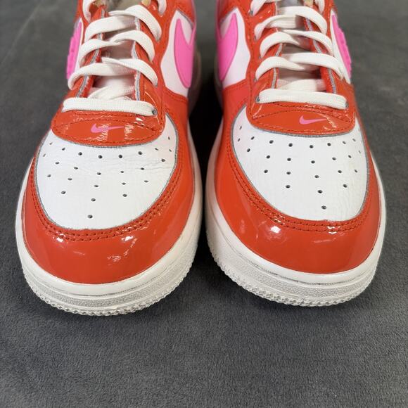 Nike Air Force 1 LV8 (GS) Valentine's Day Pink White FD1031-600 Youth Size 1Y - Picture 10 of 15
